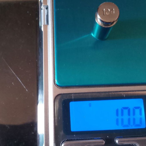 Plastic jeweler's scale 10 grams new precision