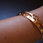 Golden bracelets new
