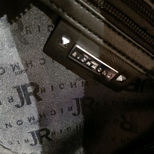 John Richmond backpack large used, black