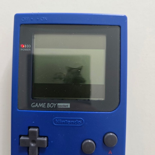 Game Boy Pocket μπλε μεταχειρισμένο με κουτί και εγχειρίδιο
