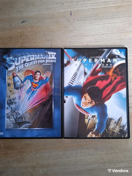  2 tenies dvd Superman
