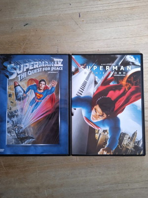 Superman 2 μεταχειρισμένες ταινίες DVD με υπότιτλους