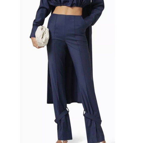 Materiel Wool Navy Trousers New With Tags Size M 38 10