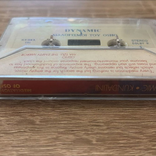 Osho Dynamic Kundalini Meditations cassette tape like new