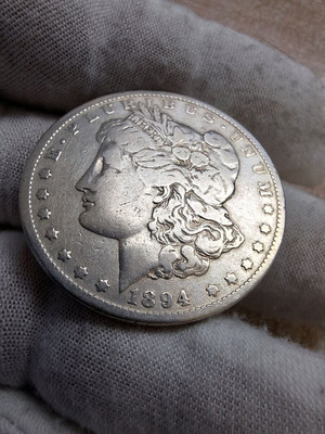 Νόμισμα Morgan dollar 1894 σαν καινούργιο από τη Νέα Ορλεάνη