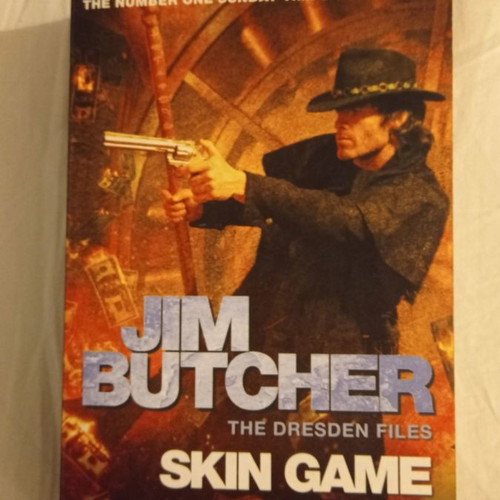 Jim Butcher Skin Game book like new, English