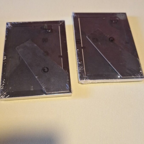 Photo frames new, set of two, silver color