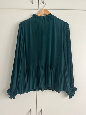 Samsoe Samsoe Fluid Emerald Blouse with Lining, New