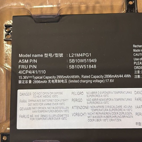 Lenovo ThinkPad L13 Yoga Gen 3/4 Battery new