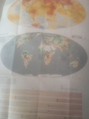 National Geographic Changing Climate διπλής όψης ένθετο σαν καινούργιο