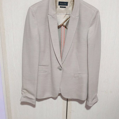 Massimo Dutti women's jacket like new, gray, size L