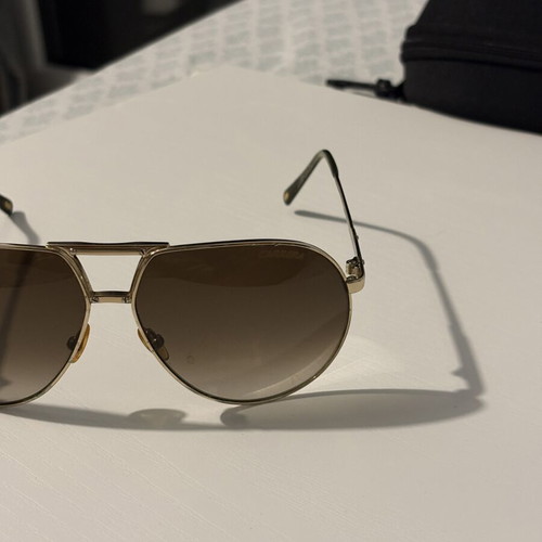 Carrera Turbo Aviator sunglasses with gold frame
