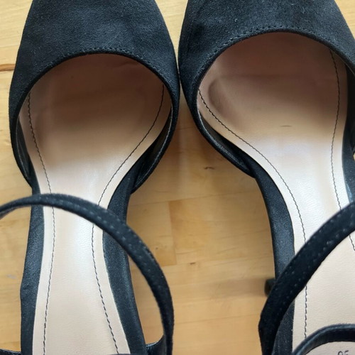 Bershka black heels used, size 36