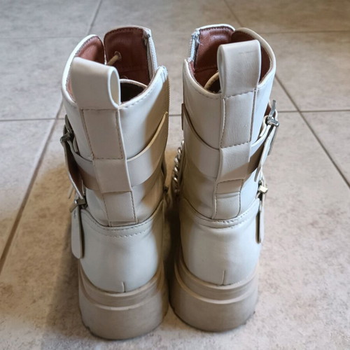 Luigi beige women's ankle boots size 39 used