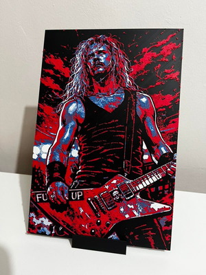 James Hetfield 3D Print Panel 24x16 like new