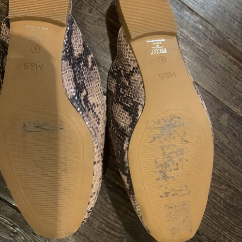 Mules Marks & Spencer croco design size 36-36.5 like new