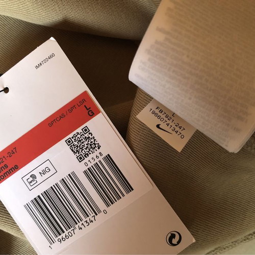 Nike Tech Fleece men's tracksuit beige new, size L