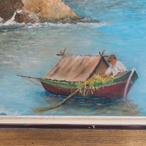 Signed painting like new