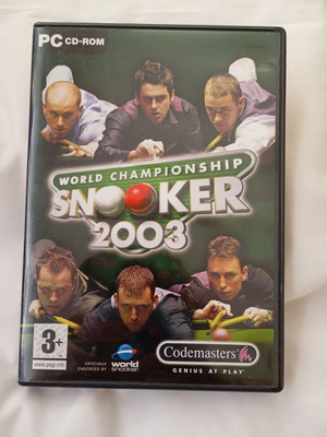 World Championship Snooker 2003 PC game used, Codemasters