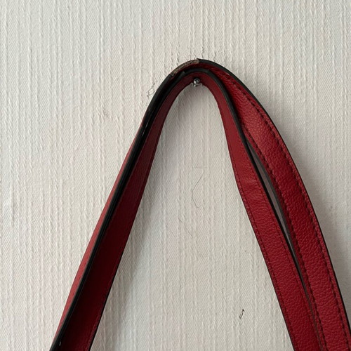 Guess tote bag used, red