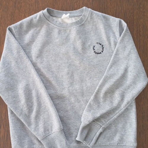 Zara long-sleeve shirt like new, gray, kids 11-12 years