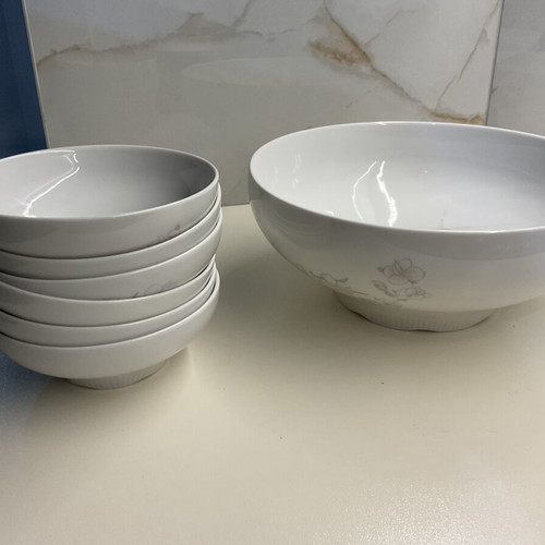 Bavarian Germany porcelain set, 7 pieces