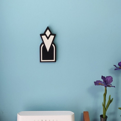 Skyrim Quest Markers 3D Printed set new, 4 pieces