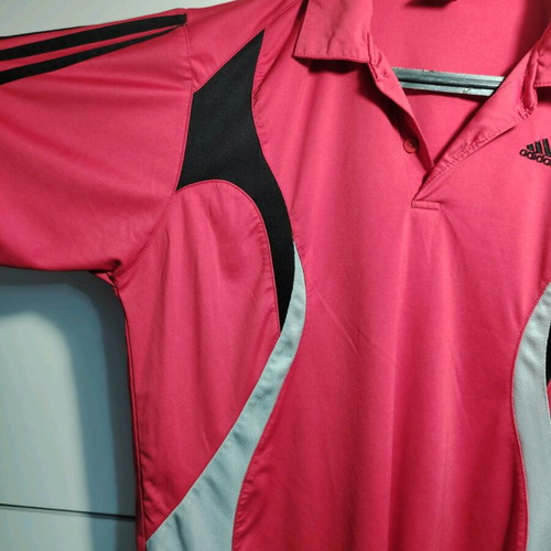 Adidas red shirt 3XL used without defects