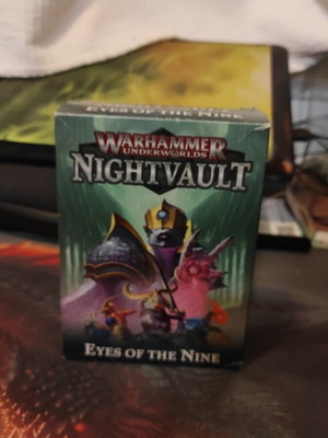 Warhammer Underworlds Nightvault Eyes of Nine like new