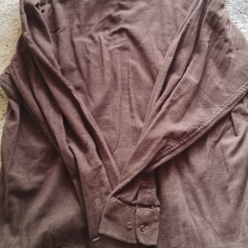 Jameson Corduroy Shirt M Used Brown Regular Fit