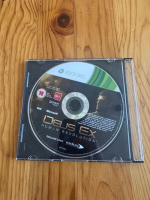 Deus Ex Human Revolution Xbox 360 диск като ново
