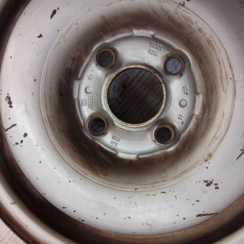 Genuine steel rim 13 inch Volkswagen-AUDI used 5Jx13 ET38 4x100 57 H2