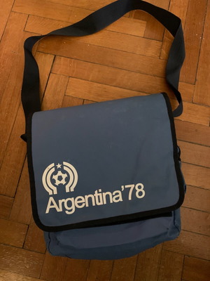 Σακίδιο ώμου Argentina 1978 μεταχειρισμένο, αναμνηστικό