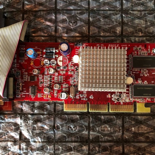 ATI Radeon 9200 LE 128MB Silent AGP used, unknown working condition