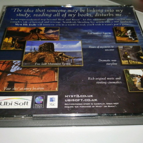 Myst III Exile game like new for Windows and Macintosh