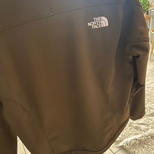 North Face women's jacket petite Small brown like new