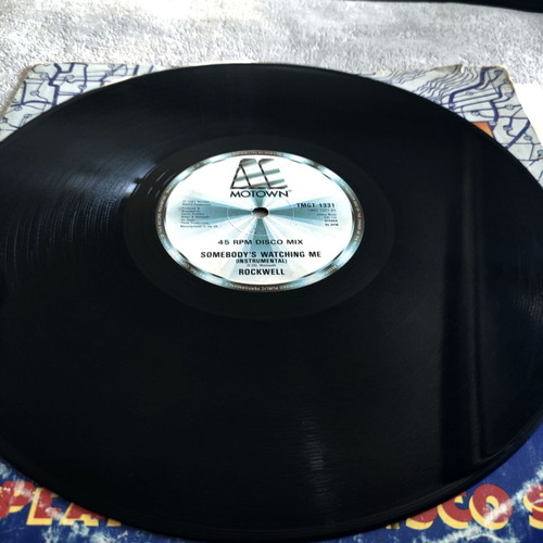 Rockwell Somebody's Watching Me 12'' Vinyl Maxi Single used, electronic