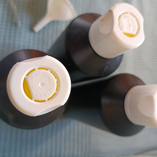 Storage bottles for photographic film liquids, set of 3, like new