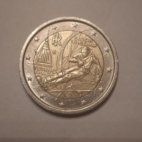 Italian commemorative 2 euro coins like new