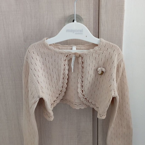 Mayoral bolero beige 24 months like new