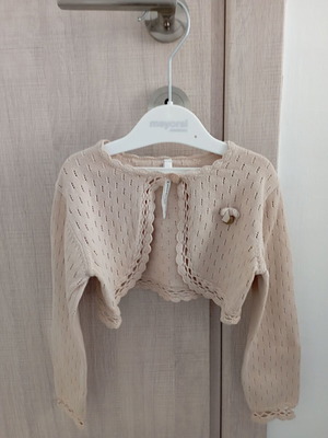 Mayoral bolero beige 24 months like new