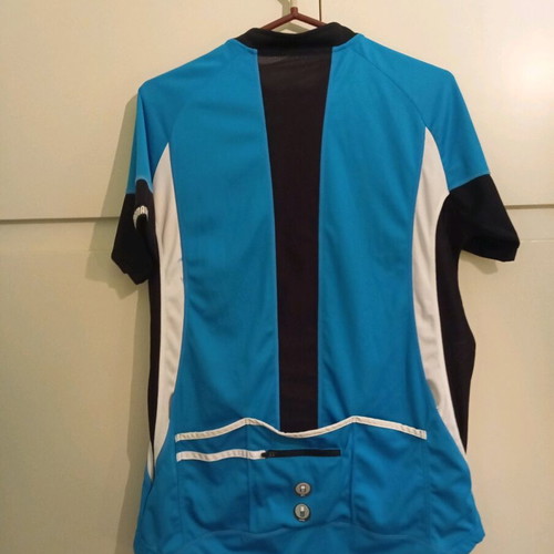 Admiral cycling jersey new, size L/XL, black and blue