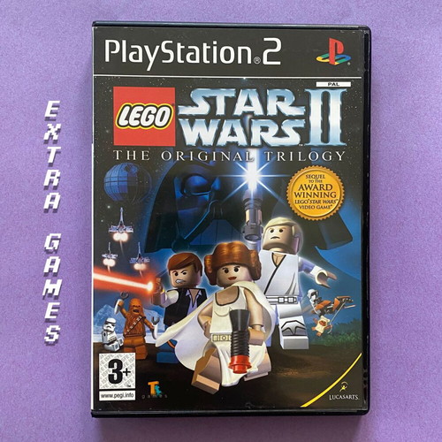 Lego Star Wars II The Original Trilogy PS2 game used, good condition