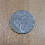 Silver Dollar 1972 with Eisenhower used