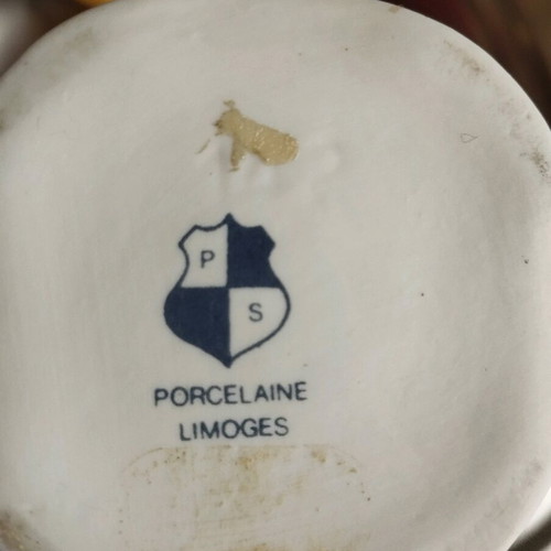 Limoges porcelain jug 20 cm height like new