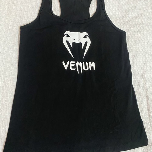 Venum Classic Tank Top Women black white, like new, size XS