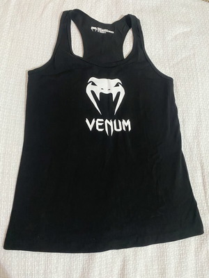 Venum Classic Tank Top Women black white, like new, size XS