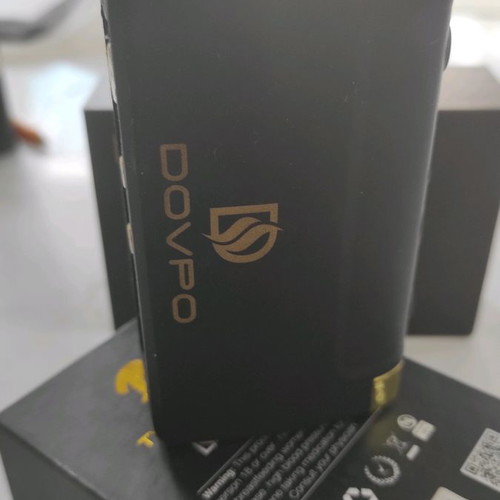 DOVPO Twisted Messes Box Mod Black Gold new