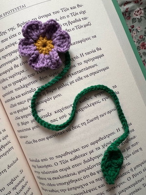 Handmade flower bookmark new
