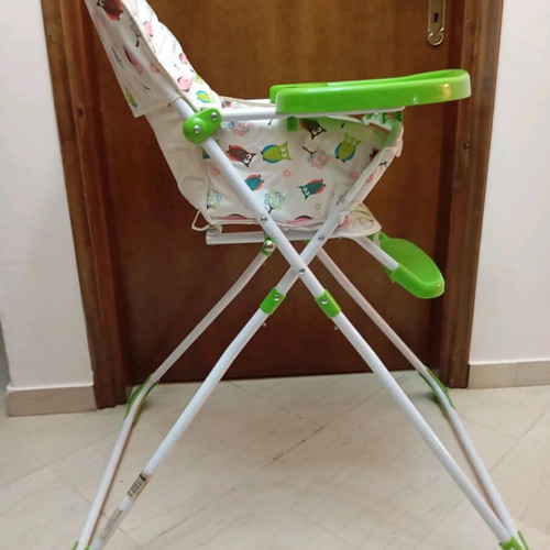 Honey Baby high chair used, foldable with washable fabric